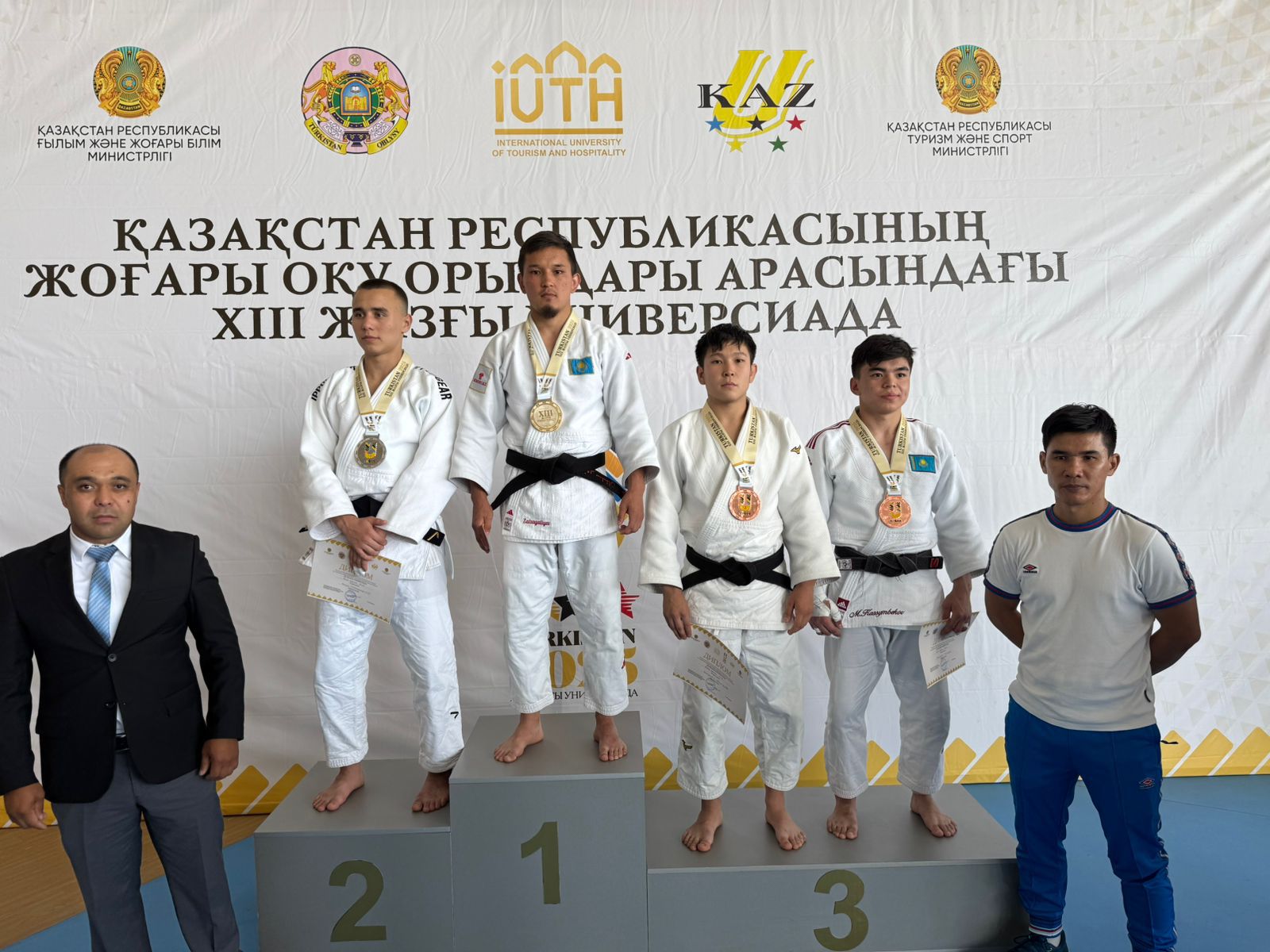 Нұрсұлтан Зайзағалиев дзюдодан XIII жазғы Универсиаданың чемпионы атанды